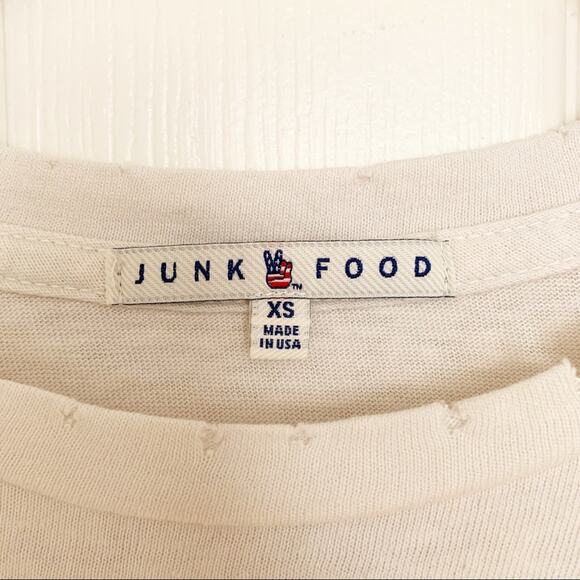 Junk Food Distressed Vote For Naps Tee - Picture 4 of 5